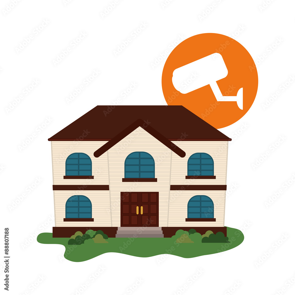 Fototapeta premium Home insurance design