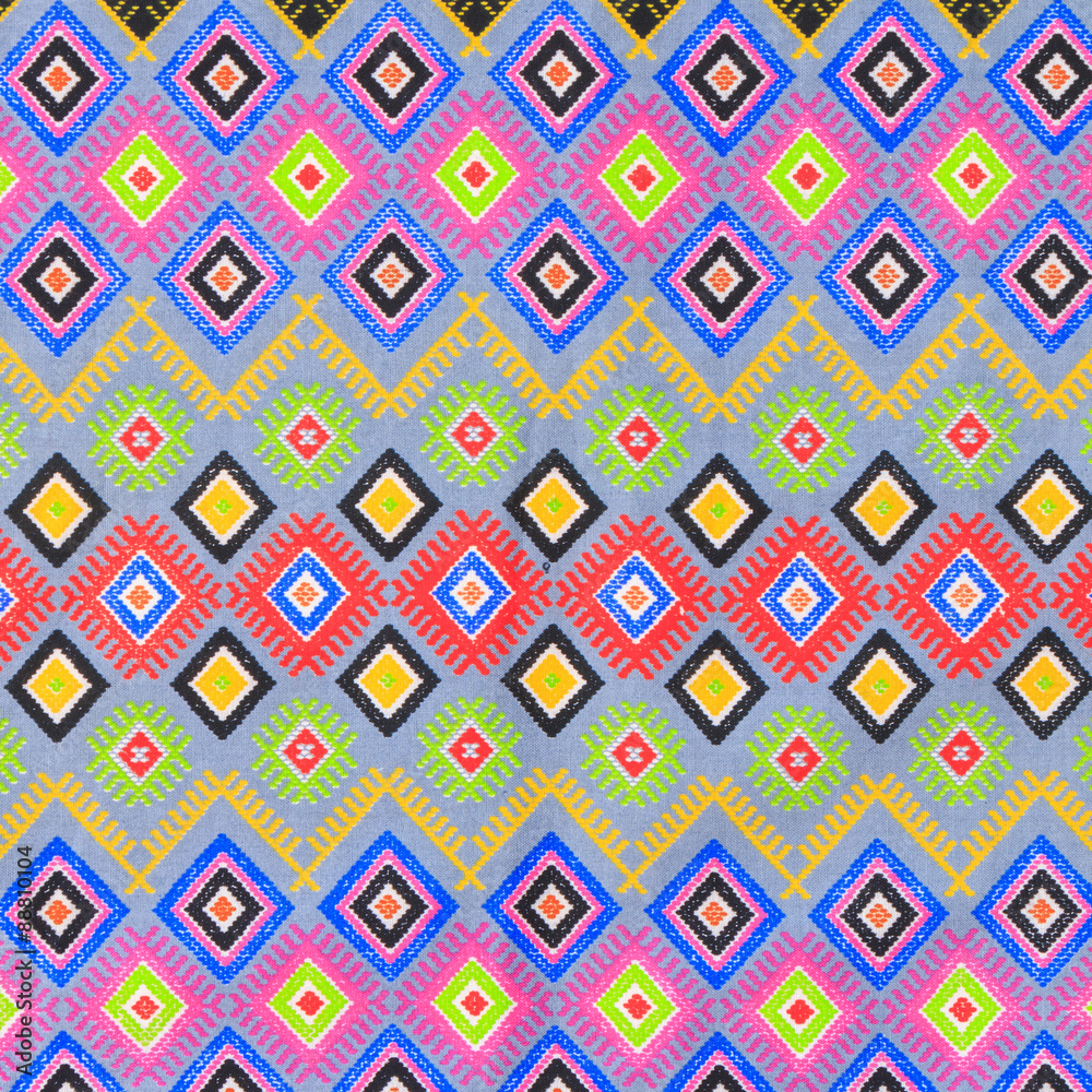Texture of Thai silk pattern, Thailand textile Texture of Thai silk pattern, Thailand textile