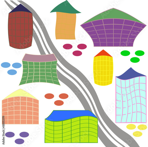 Happy City dancing houses