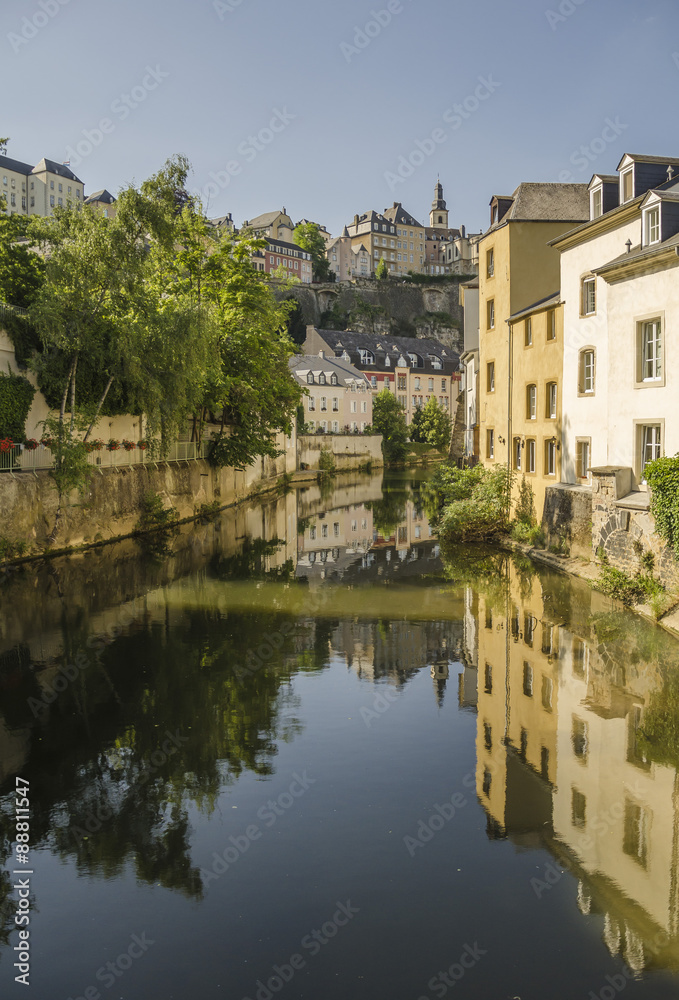 Luxembourg old city view