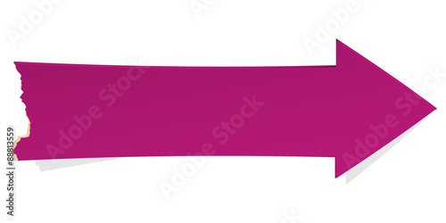 The blank arrow illustration