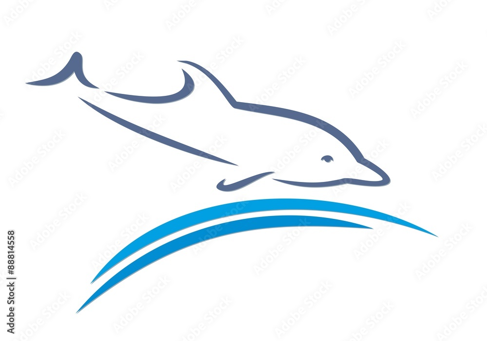 dolphin Logo. dolphin Logo.