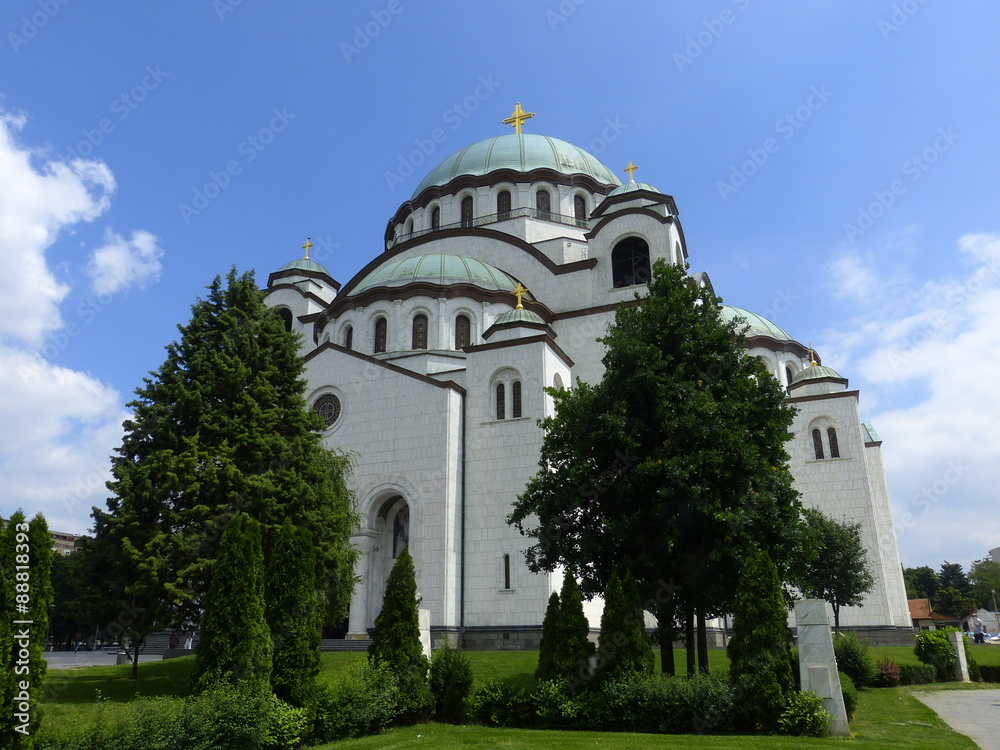 Orthodoxe Kirche Sveti Sava in Belgrad