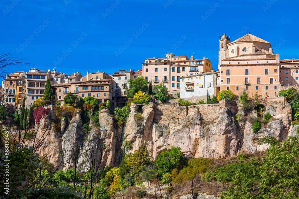 amazing Spain - city on cliff rocks - Cuenca