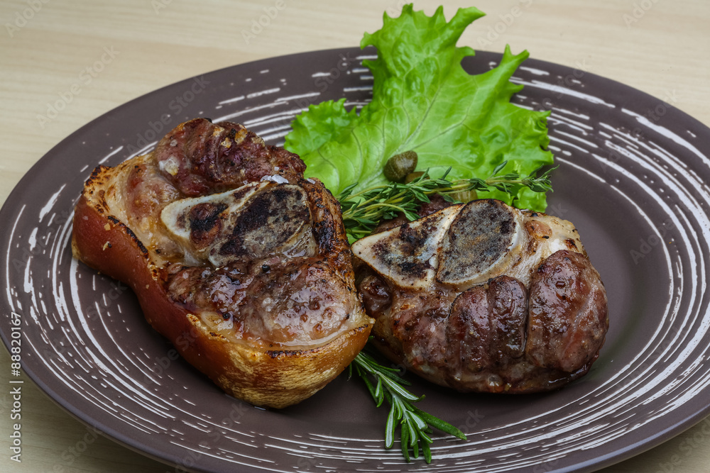 Pork knee steack