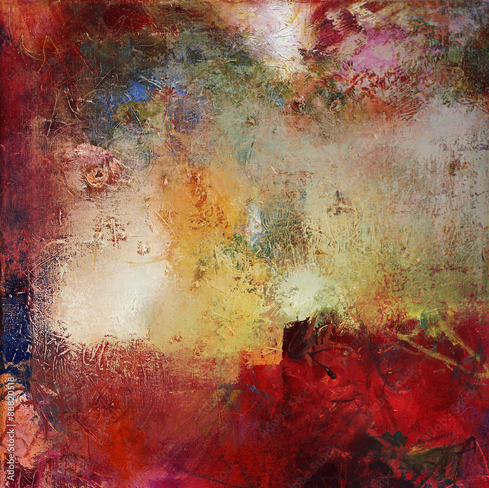 Obraz premium malerei mischtechnik farben