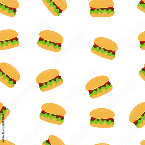 burger  background seamless