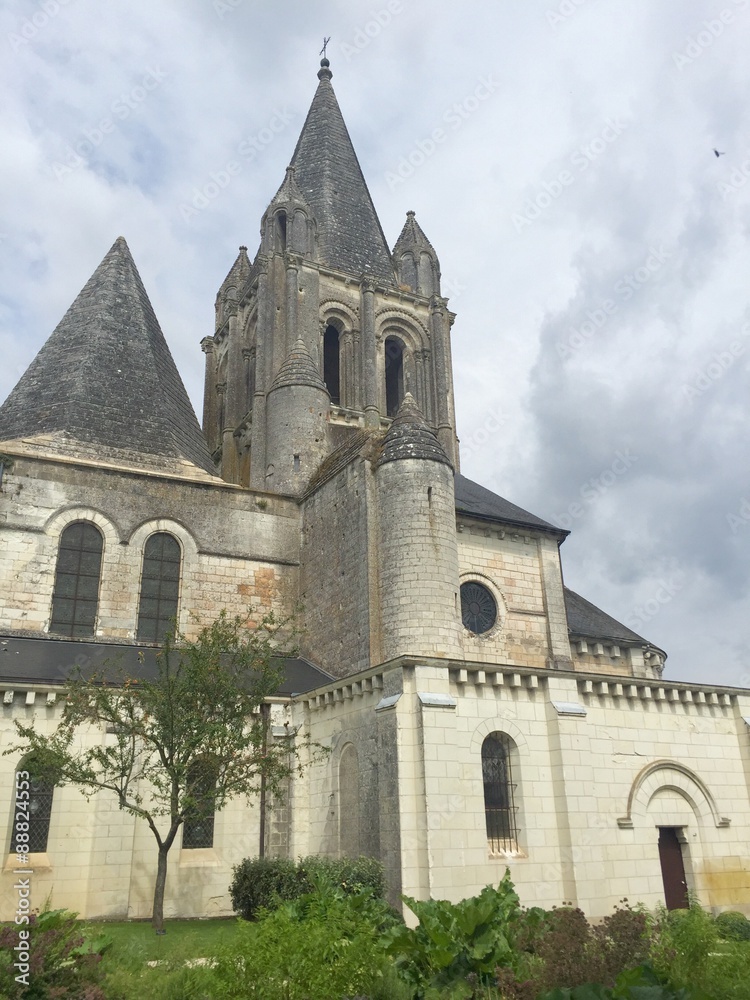La cattedrale di Loches - Indre val di Loire, Francia 