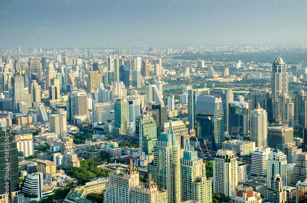 Cityscape of bangkok city