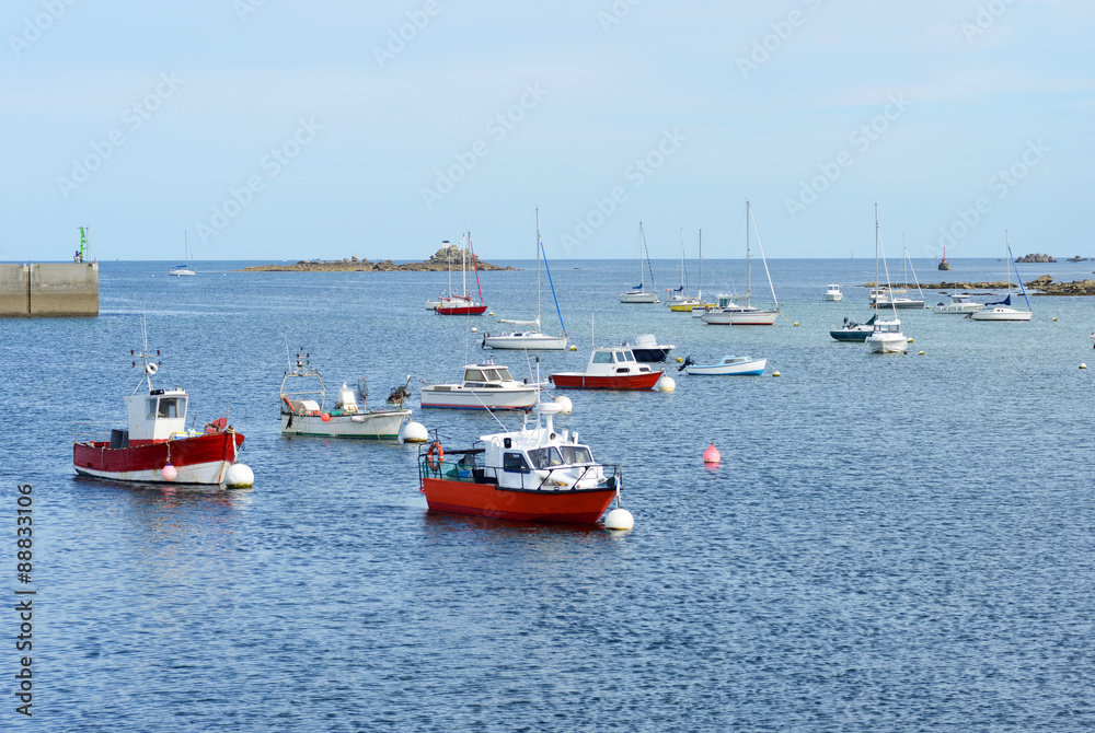 fishing Boats at the Harbour