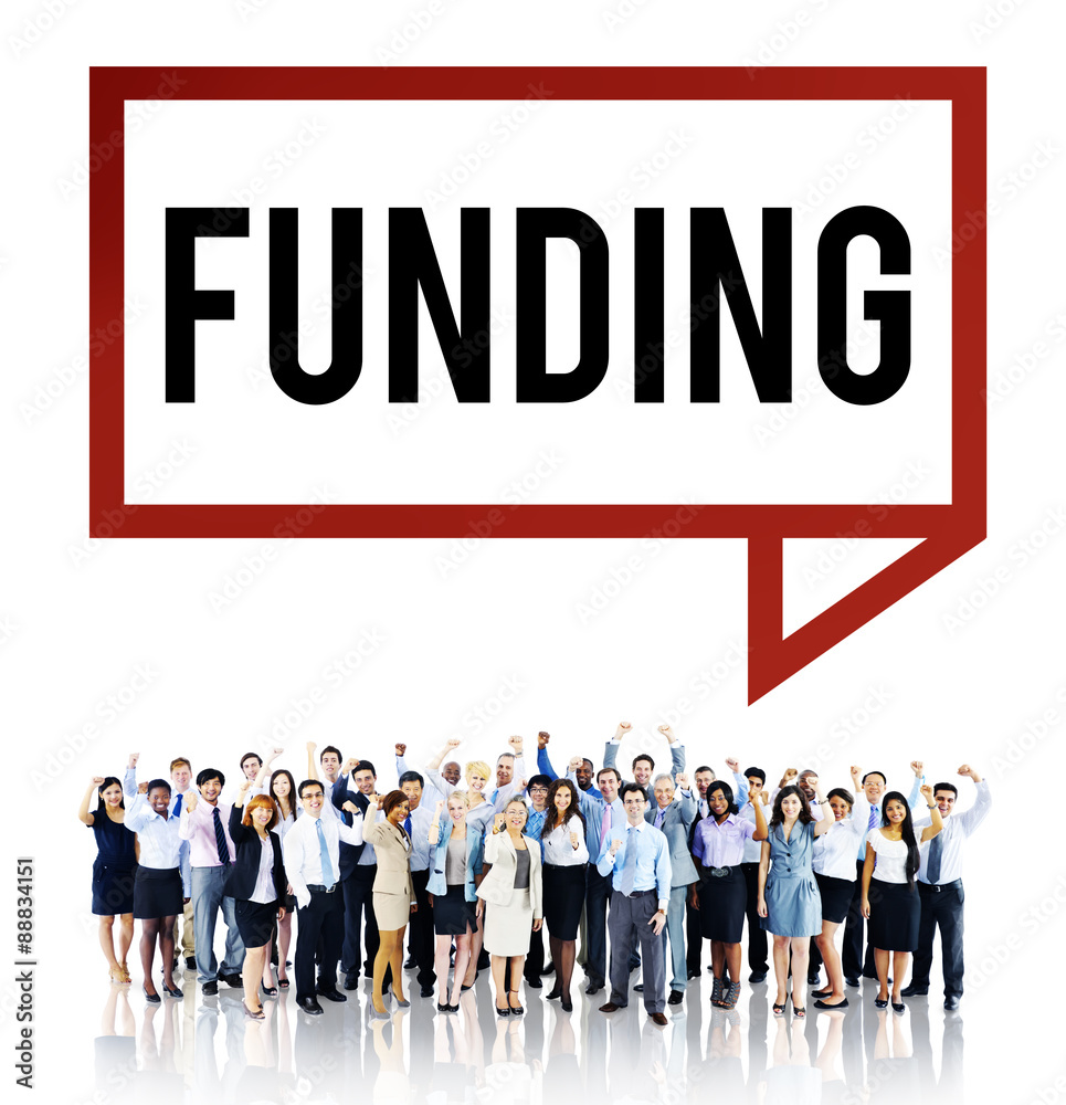 Funding Finance Fundrising Global Business Invest Concept Funding Finance Fundrising Global Business Invest Concept