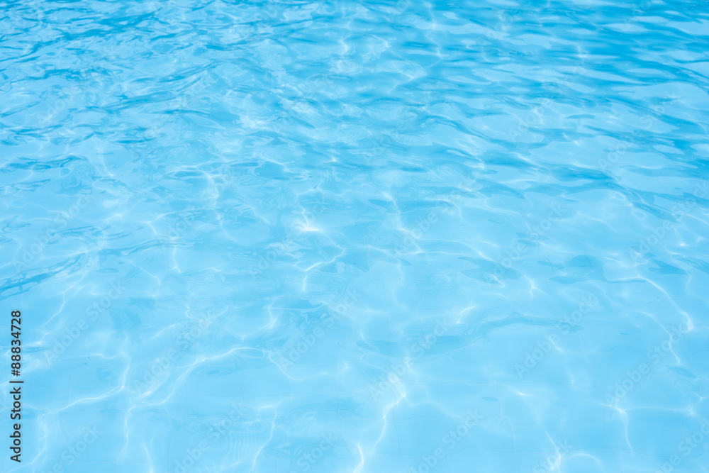 Blue pool water background