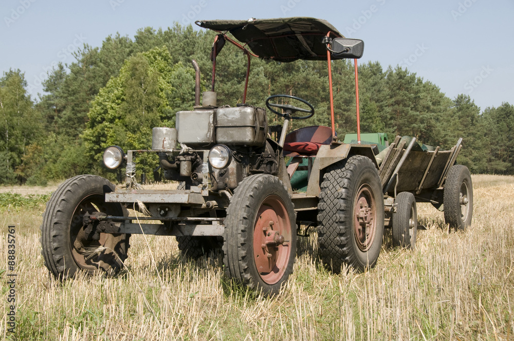 Old tractor Old tractor