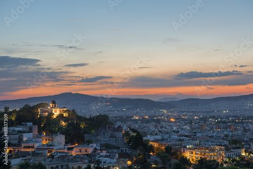 Sunset at Athens © harisvithoulkas