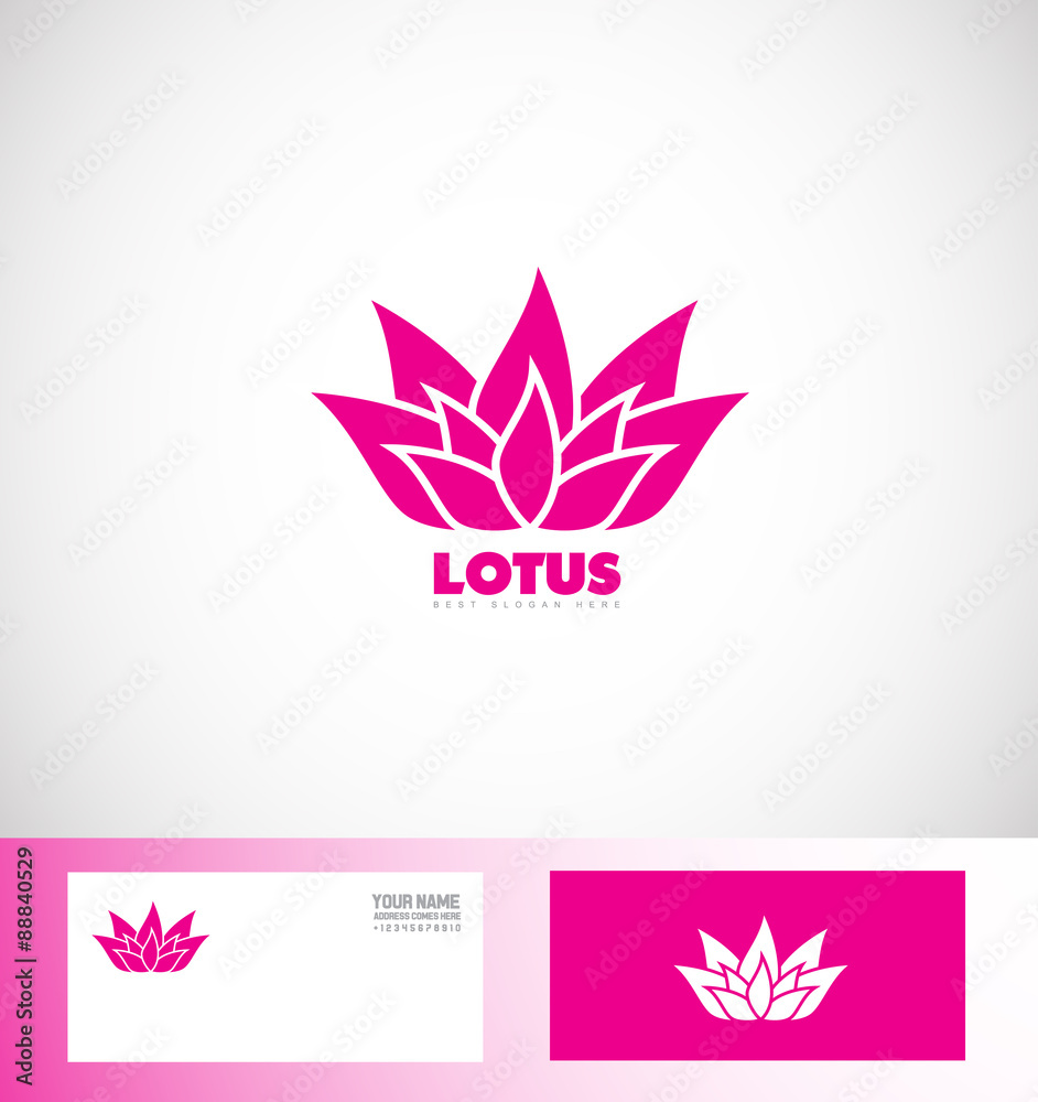 Lotus flower logo
