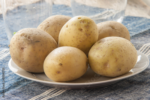 potatoes on plate