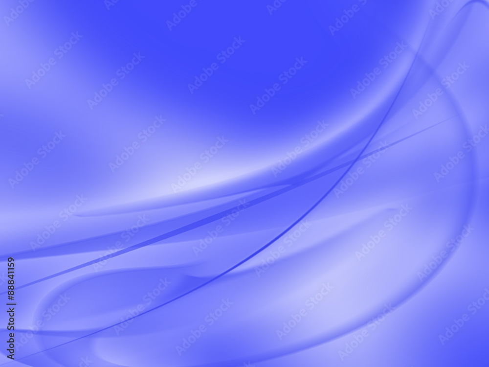 Fototapeta premium Waves abstract blue background 