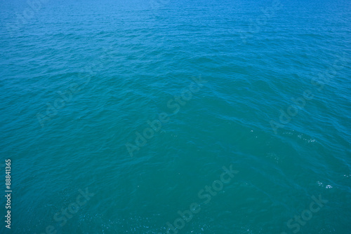 blue sea, water seascape abstract background © yotrakbutda