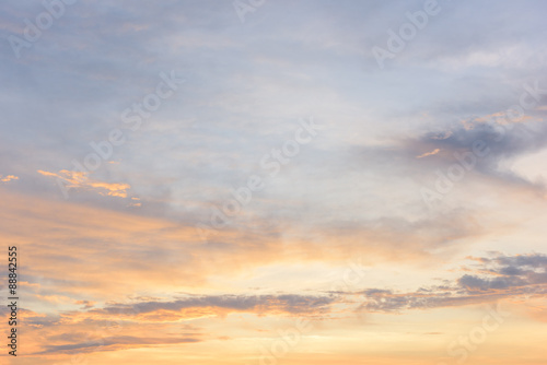 sky sunset background