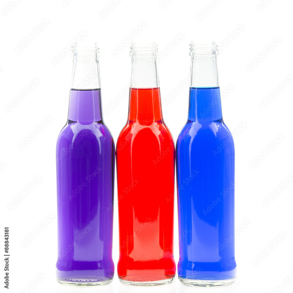 colorful bottles