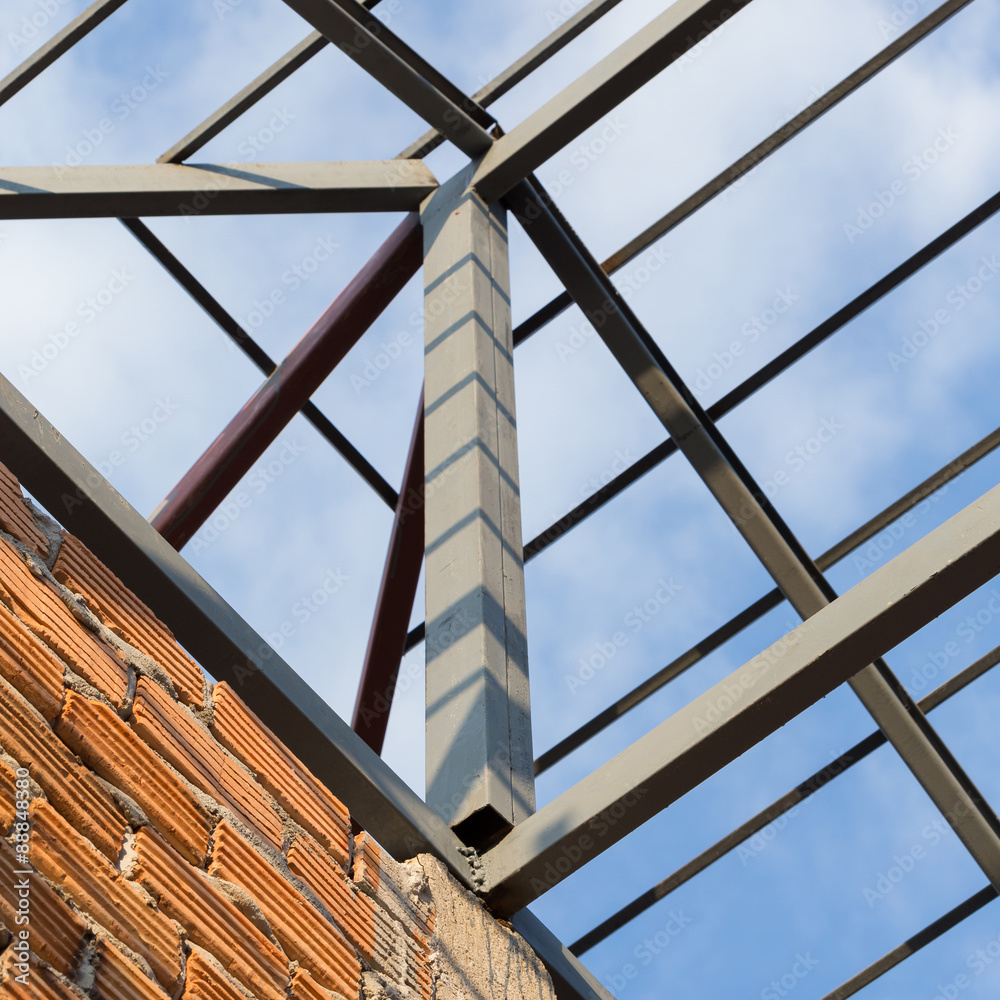steel beams roof truss residential building construction steel beams roof truss residential building construction