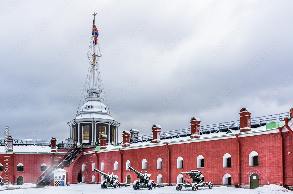 Obraz premium Peter and Paul Fortress in Saint-Petersburg