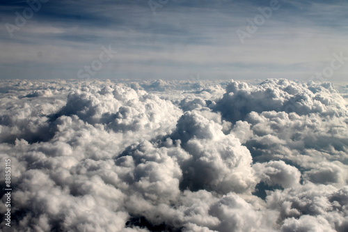 view from the plane