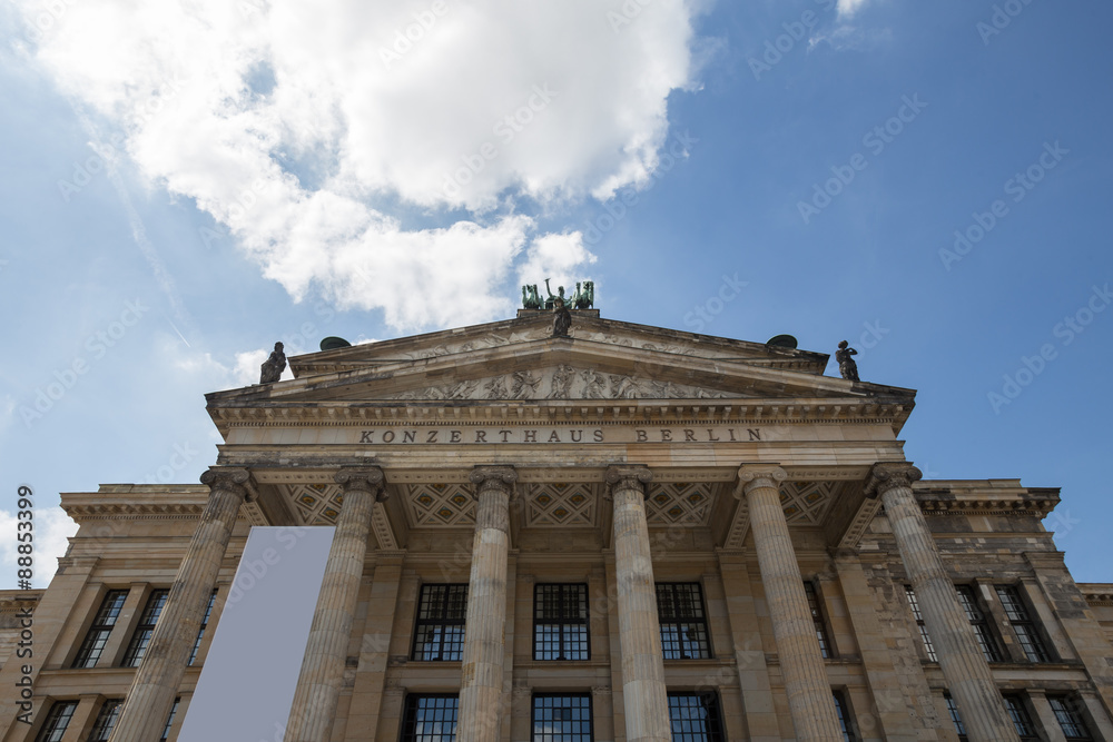 the konzerthaus berlin at the gendarmenmarkt berlin