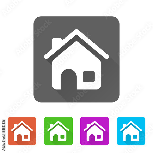 App Icon Long Shadow - 5 Colors