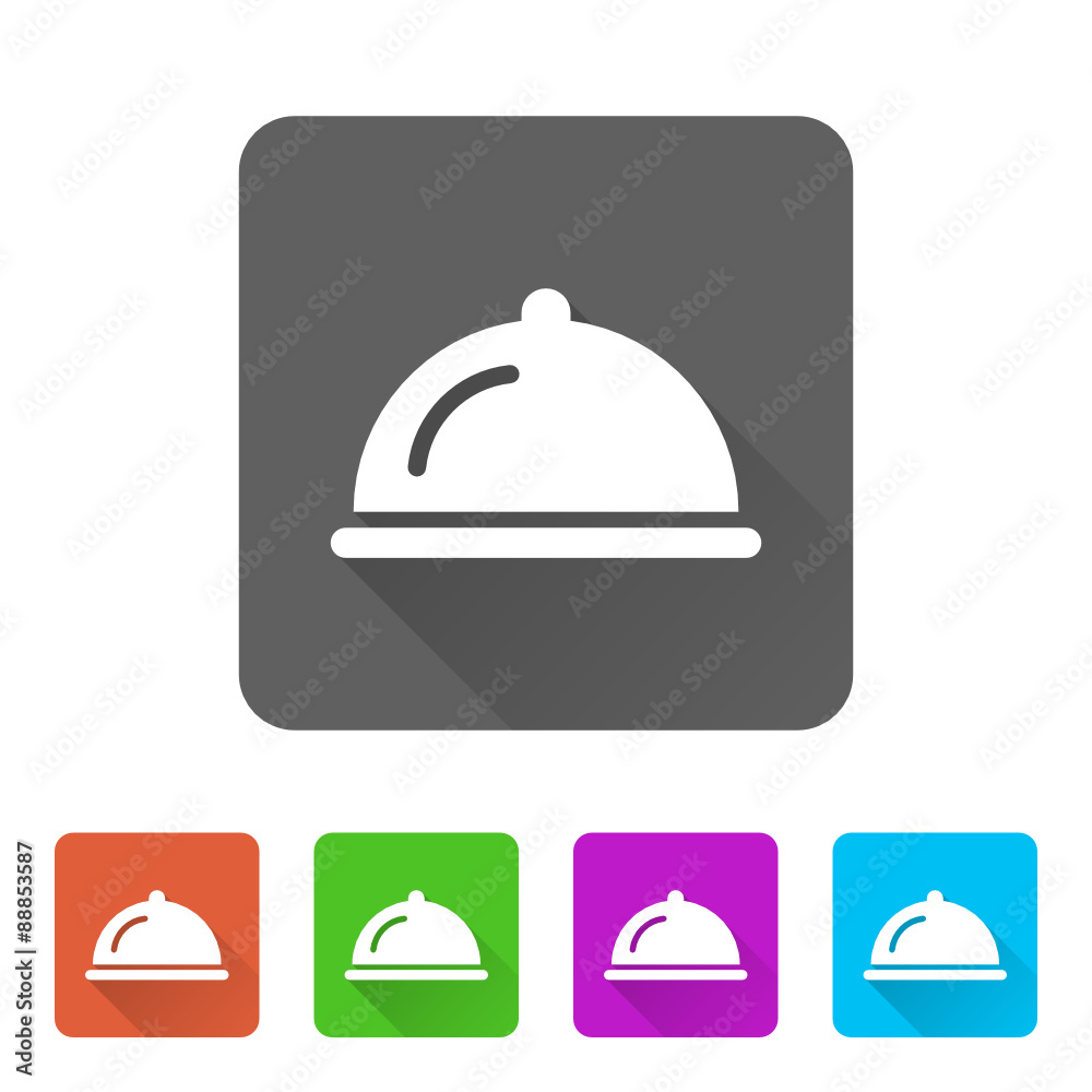 App Icon Long Shadow - 5 Colors App Icon Long Shadow - 5 Colors