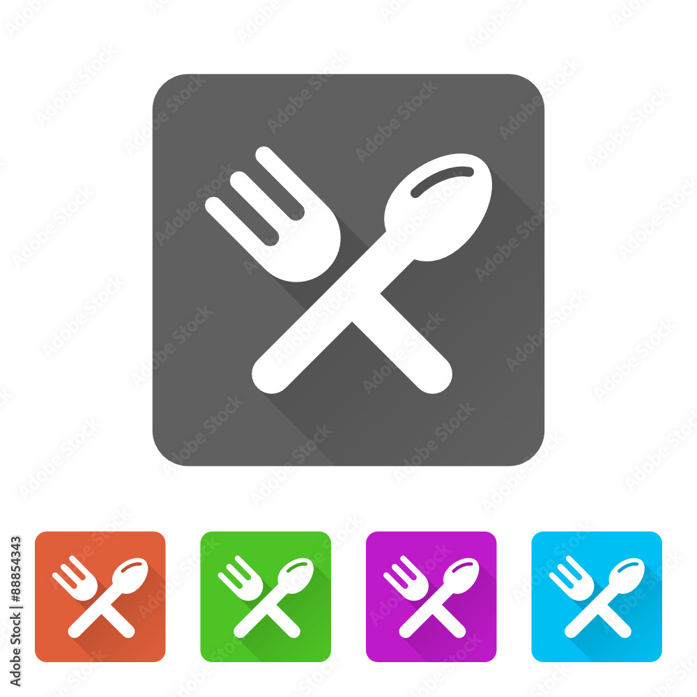 App Icon Long Shadow - 5 Colors App Icon Long Shadow - 5 Colors