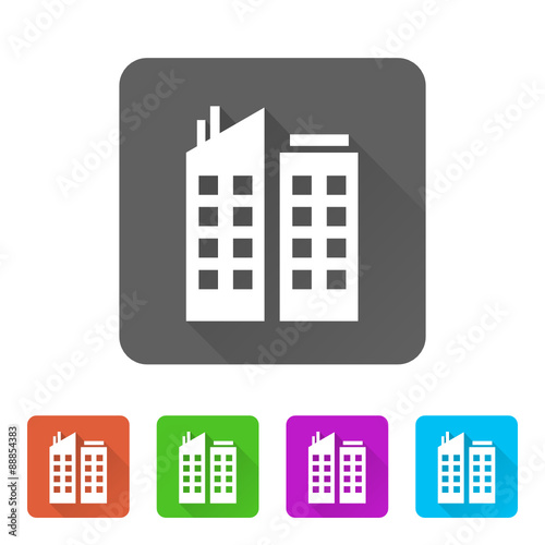 App Icon Long Shadow - 5 Colors
