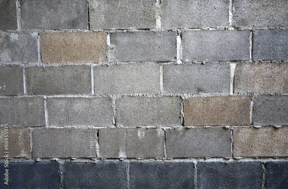 Fototapeta premium Abstract background of concrete brick wall 