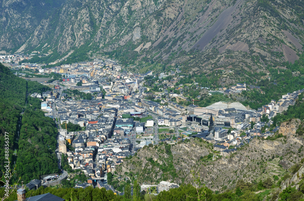 View of Andorra la Vella