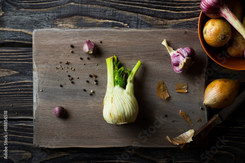 Garlic, Fennel and Onion
