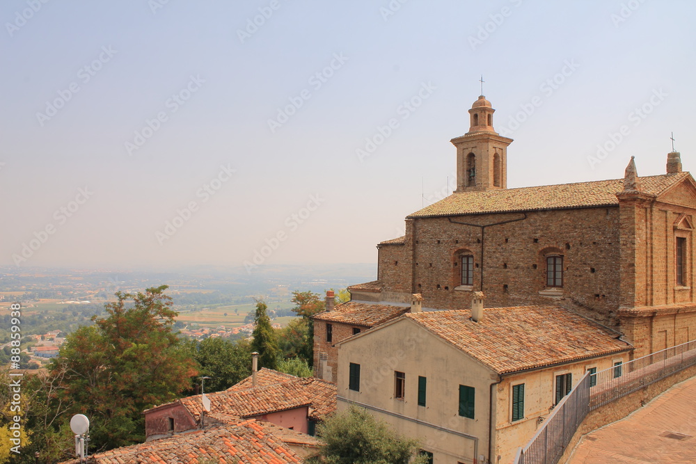 Church of St. Mark in Castelbellino, Italy