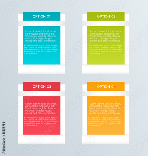 Infographics template for business, education, web design, banners, brochures, flyers. Vector illustration.