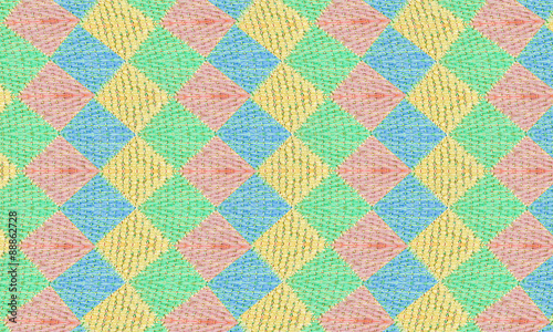 Colorful Fabric pattern background © Sirichai Puangsuwan