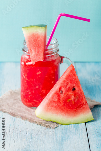 Healthy watermelon smoothie