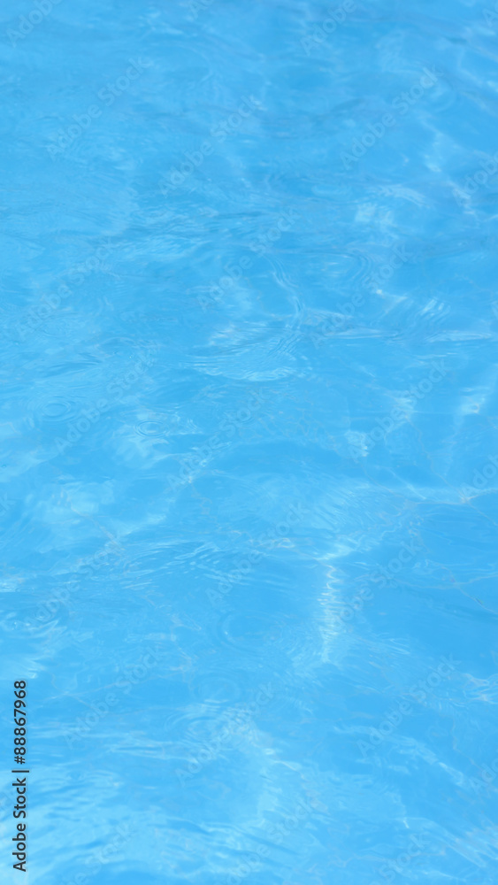 Blue pool water background