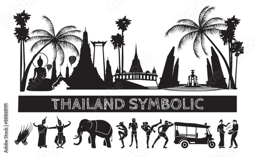 Thai symbolic icon.