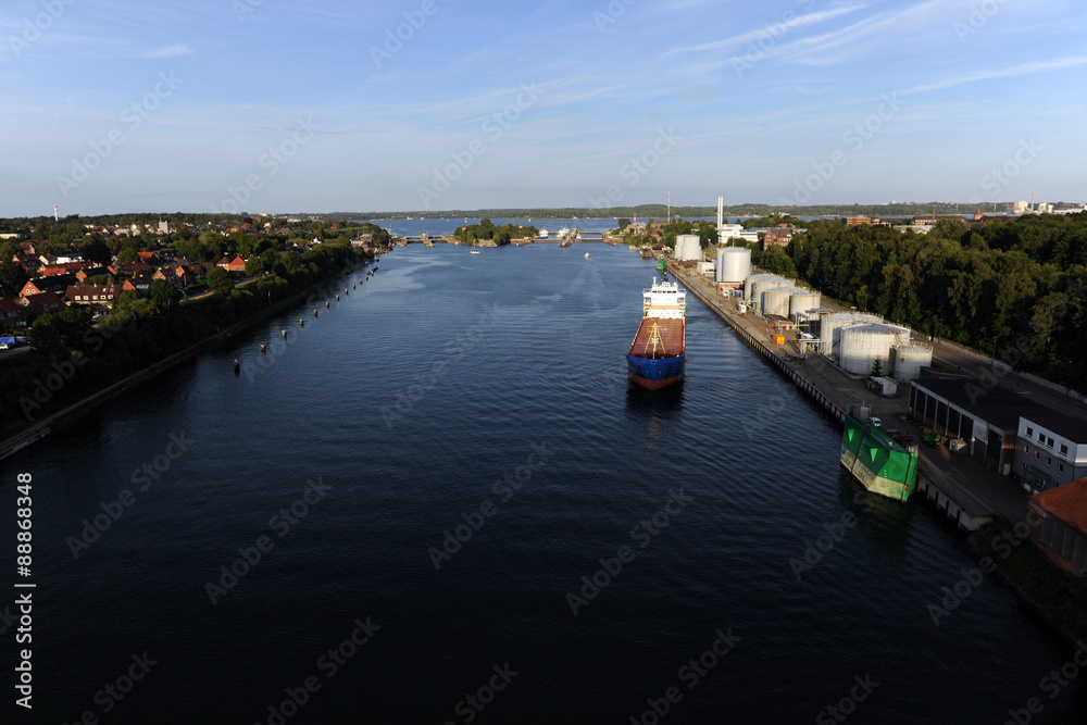 Naklejka premium Kiel kanal