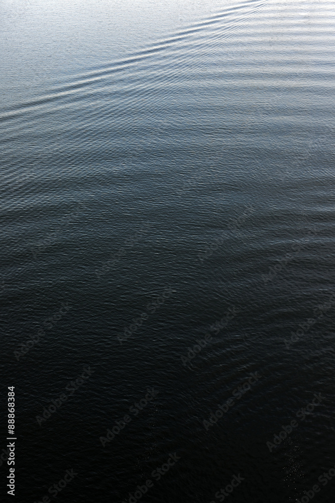 Fototapeta premium wellige Wasseroberfläche