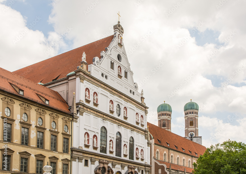 Fototapeta premium St. Michael church in Munich