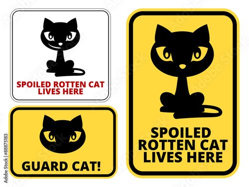 Danger cat