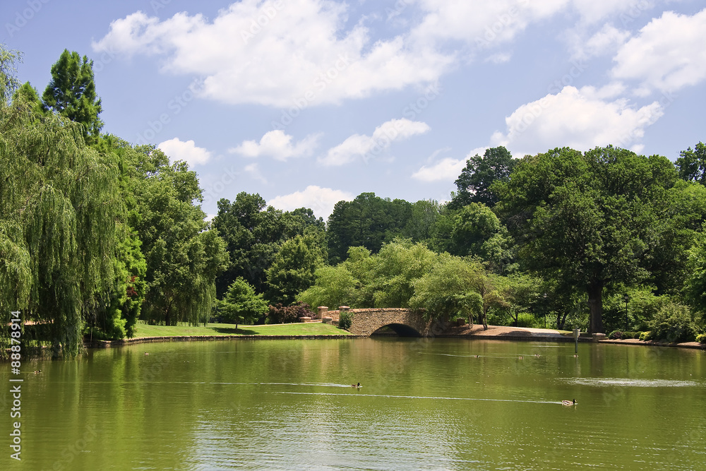Freedom Park in the Summer at Charlotte