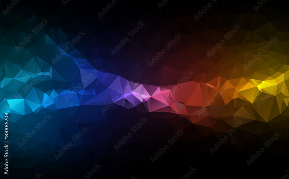 Fototapeta premium Triangles abstract