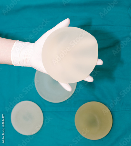 Obraz na płótnie Silicone breast impalnts 