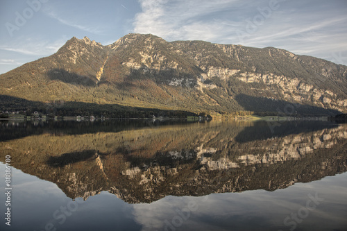 Hallstatt lake, Salzkammergut, Austria