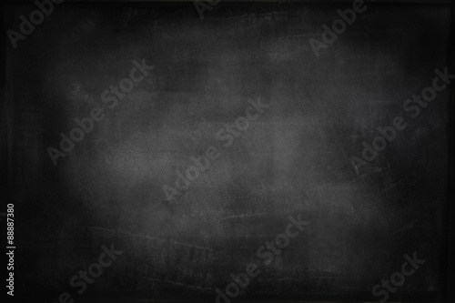Blank blackboard or chalkboard texture background